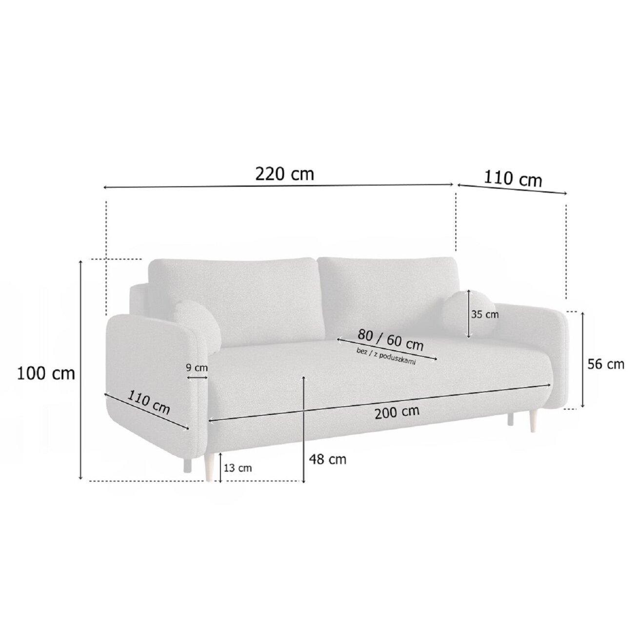 Sofa-lova DALIA 3