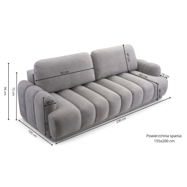 Sofa - lova "CAMBIALE" (Kopija)
