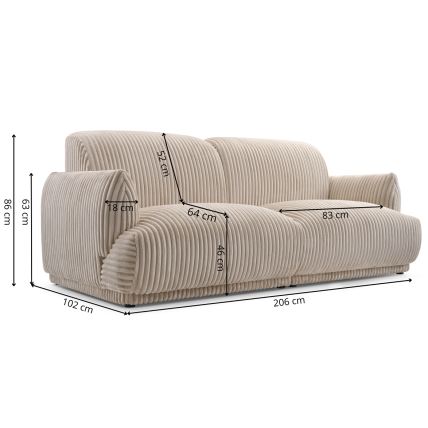 Sofa "COLIN" 4