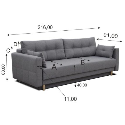 Sofa - lova 2