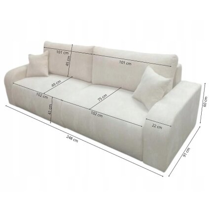 Sofa - lova "HANA" 4 Sofa - lova "HANA" 4
