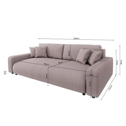 Sofa - lova "SARA" 2