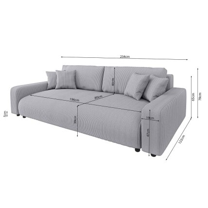 Sofa - lova "SARA" 2