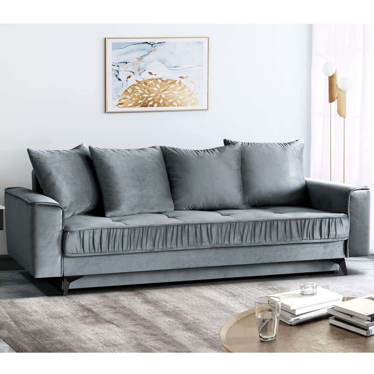 Trivietė sofa - lova 2