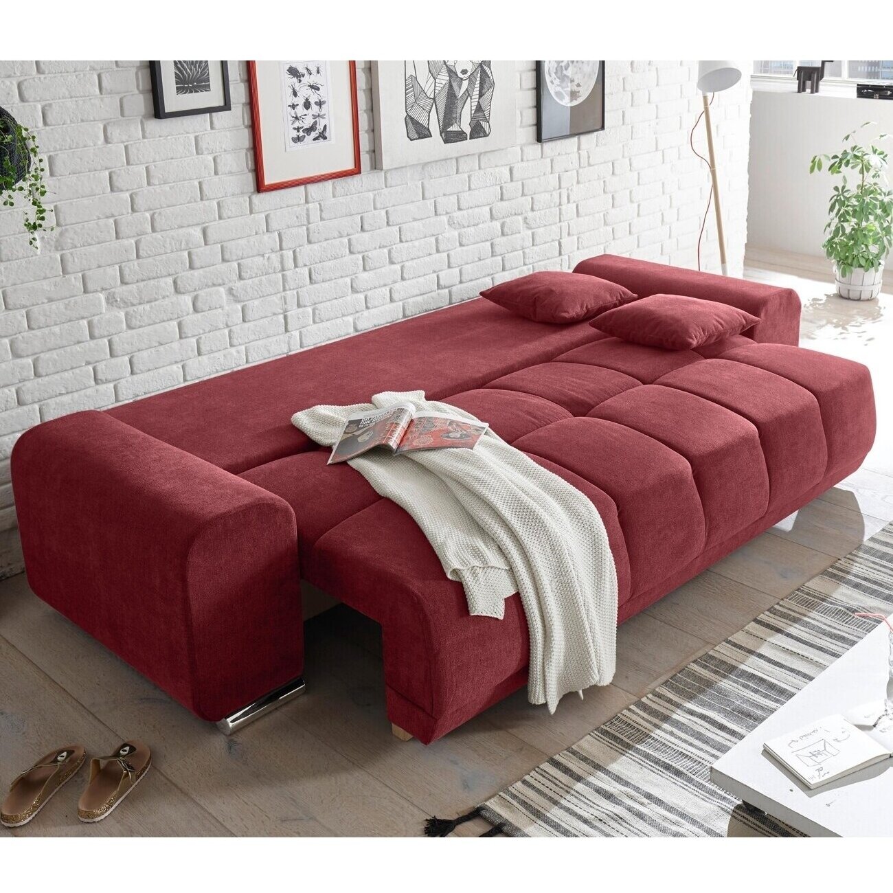 TRIVIETĖ SOFA - LOVA   1