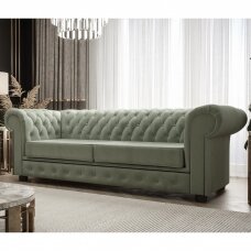 Trivietė sofa - lova "CHESTERFIELD"