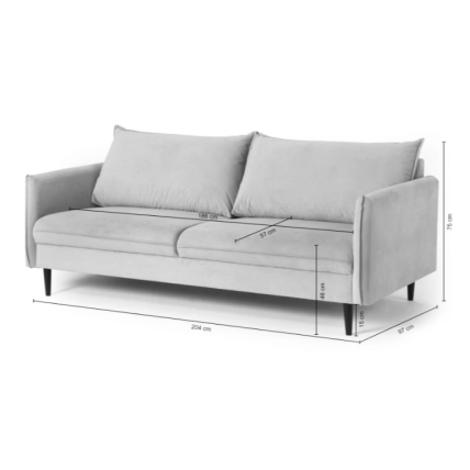 Trivietė sofa "JULI" 4