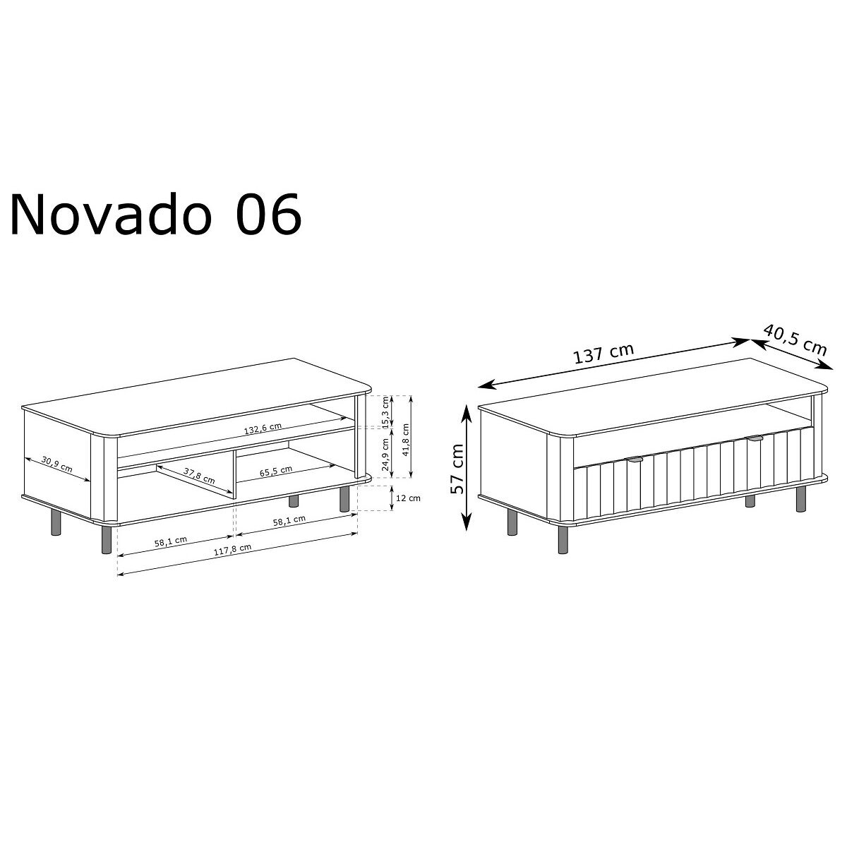 TV staliukas "NOVADO" 3