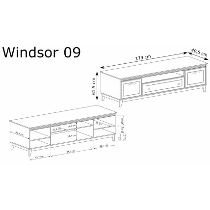 TV staliukas "WINDSOR" 4