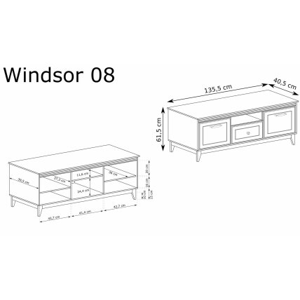 TV staliukas "WINDSOR"  6