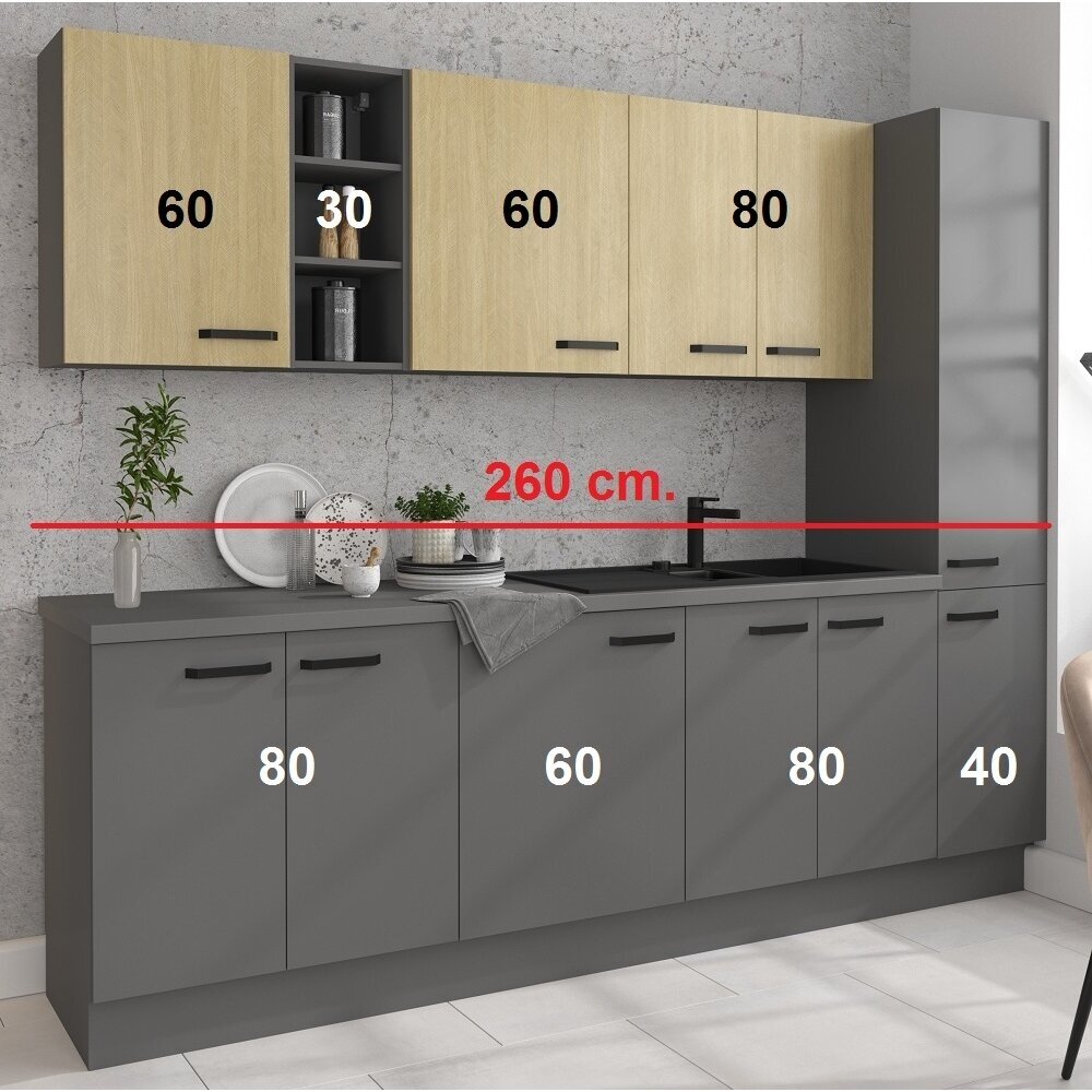 Virtuvės spintelių komplektas (260) 2