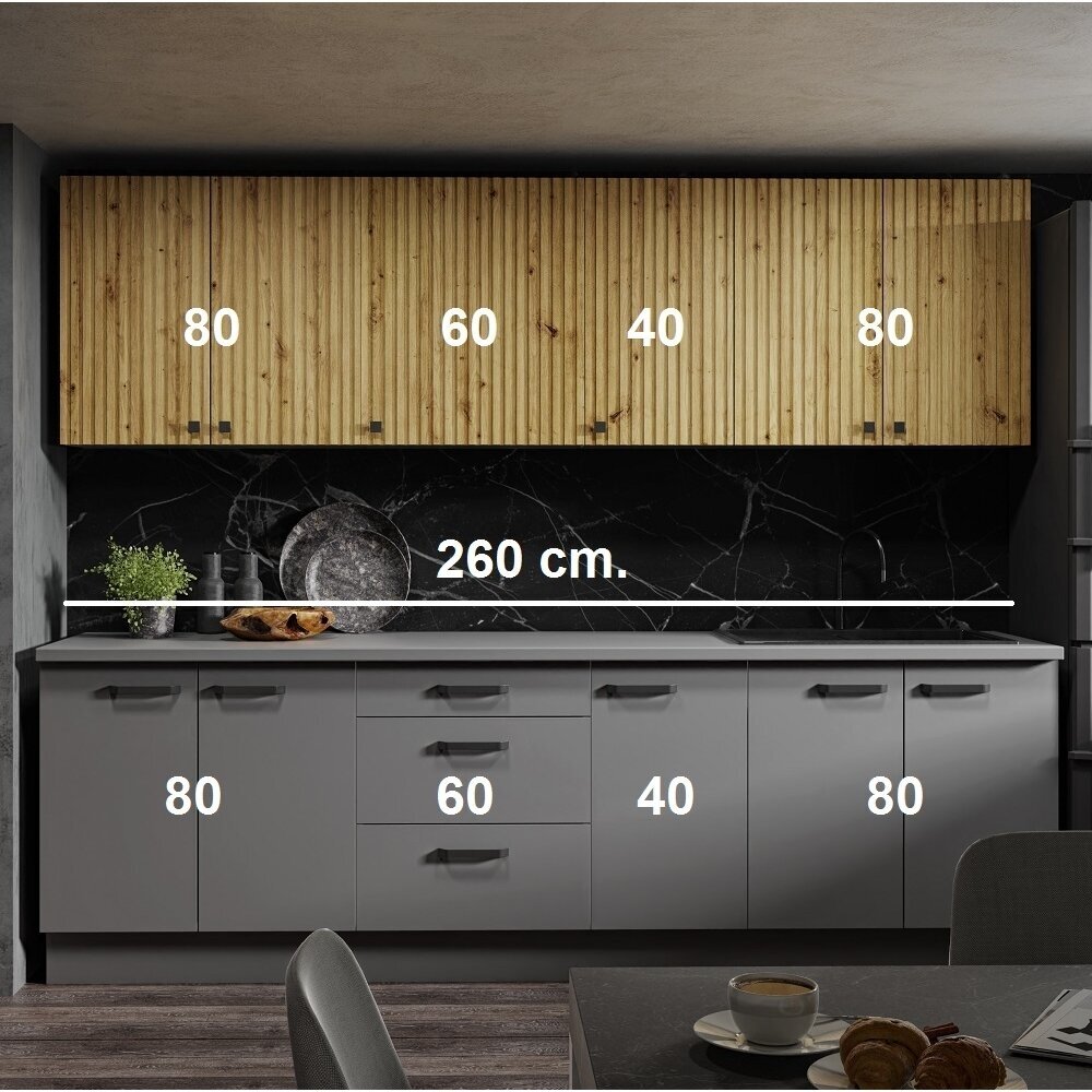 Virtuvės spintelių komplektas (260) 2