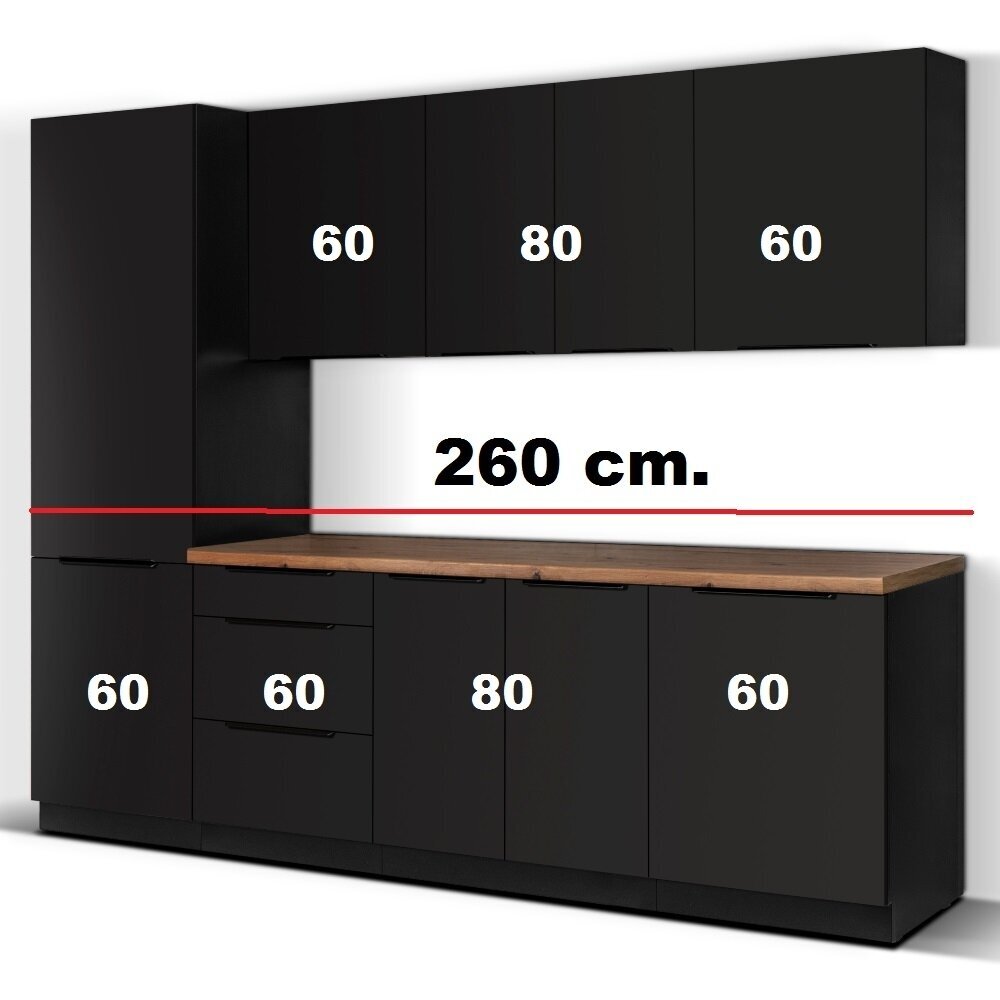 Virtuvės spintelių komplektas (260) 2