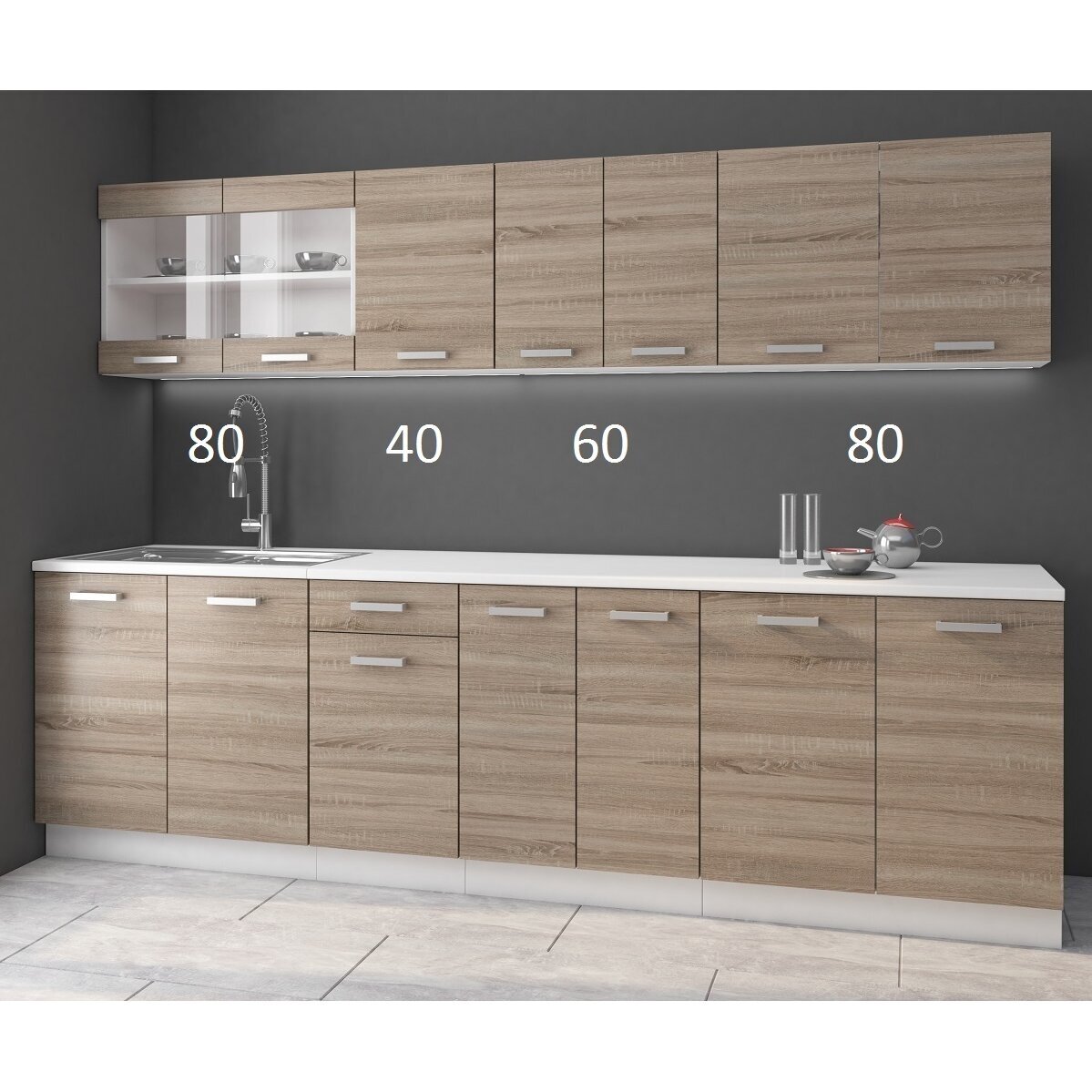 Virtuvės komplektas (260) 1 Virtuvės komplektas (260) 1