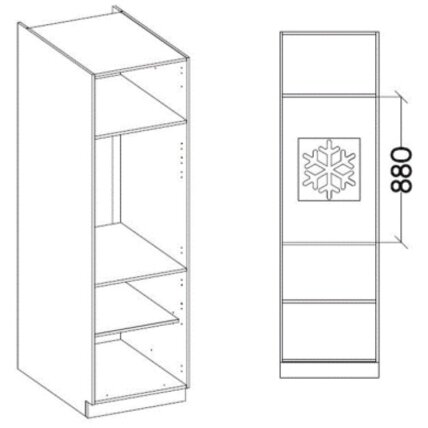Virtuvės spintelių komplektas (300) 4
