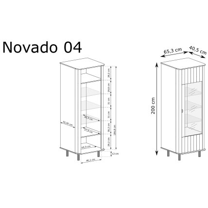 Vitrina "NOVADO" 6