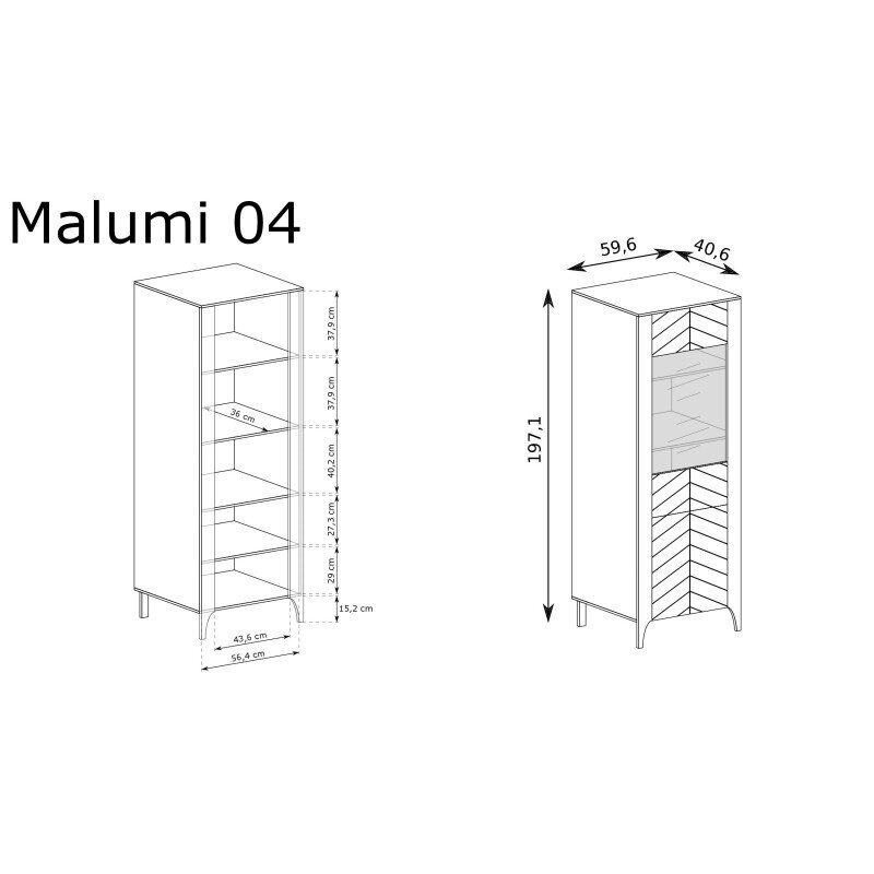 Vitrina "MALUMI" 3